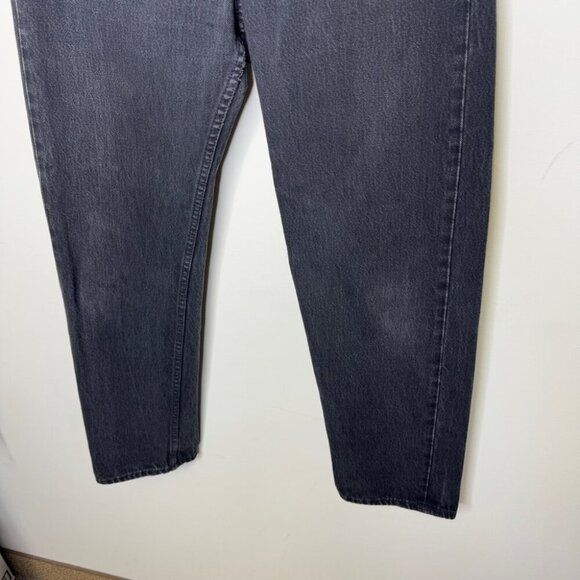 Vintage Levi’s 90s 501 Black Charcoal Denim Jeans 32/30 - Picture 3 of 15